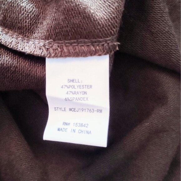 Melloday Cardigan Olive Butter Soft Pockets Open Front Shawl Collar Size… - Picture 6 of 7